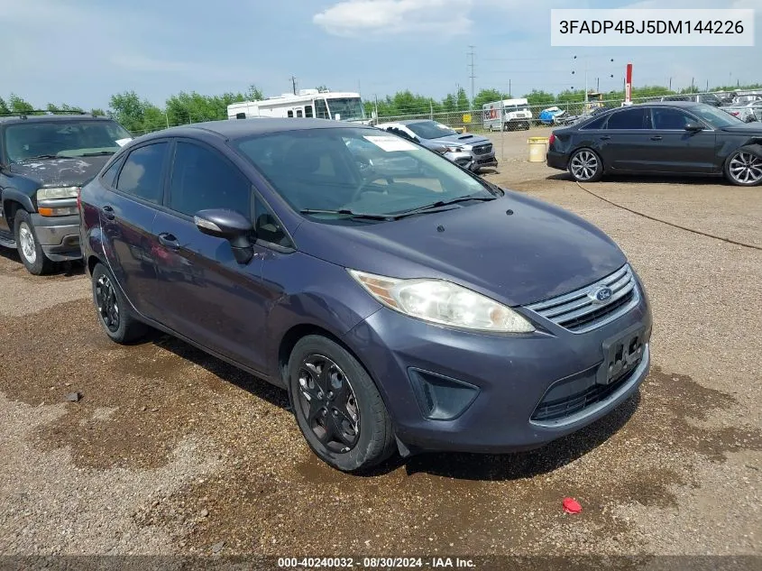 2013 Ford Fiesta Se VIN: 3FADP4BJ5DM144226 Lot: 40240032