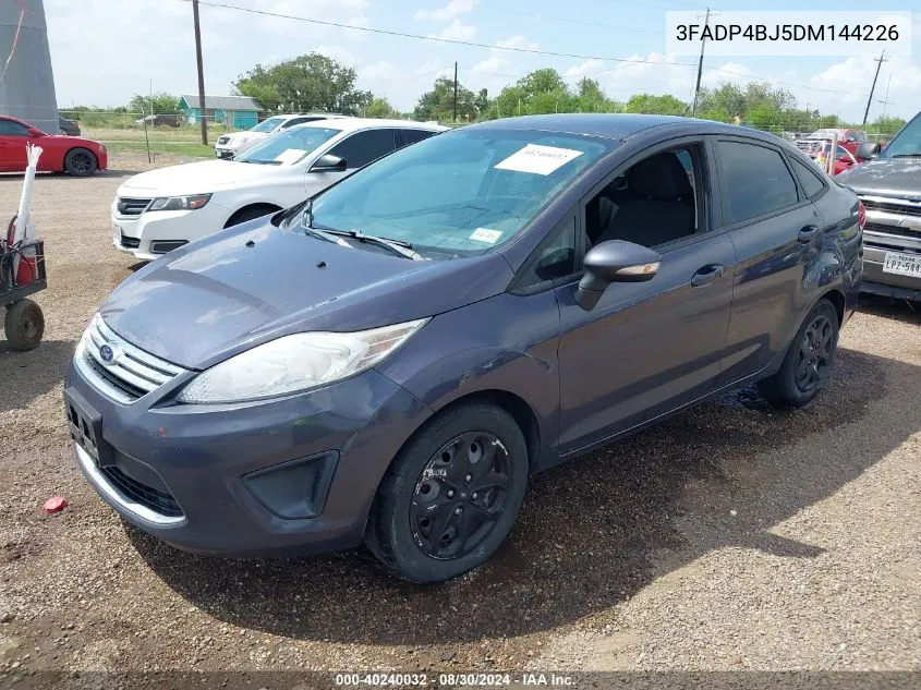 2013 Ford Fiesta Se VIN: 3FADP4BJ5DM144226 Lot: 40240032