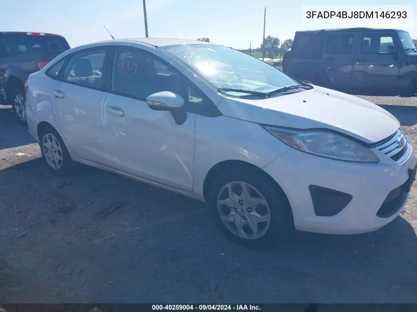 2013 Ford Fiesta Se VIN: 3FADP4BJ8DM146293 Lot: 40259004