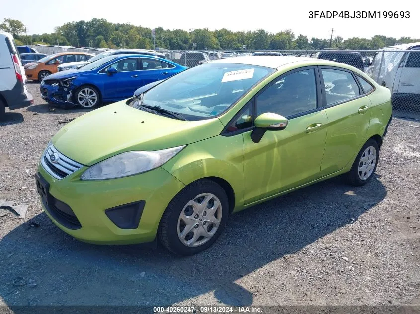 3FADP4BJ3DM199693 2013 Ford Fiesta Se