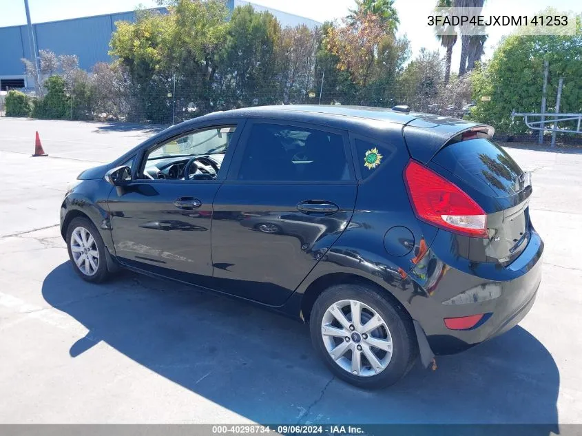 2013 Ford Fiesta Se VIN: 3FADP4EJXDM141253 Lot: 40298734