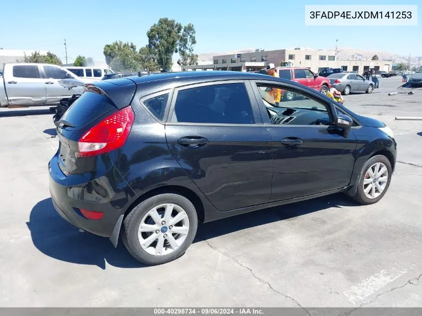 2013 Ford Fiesta Se VIN: 3FADP4EJXDM141253 Lot: 40298734