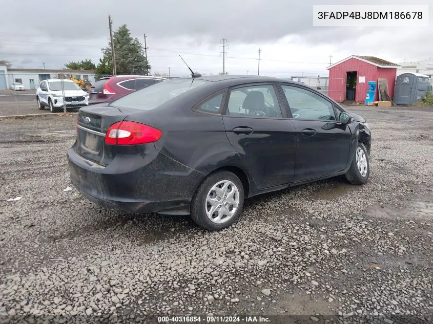 3FADP4BJ8DM186678 2013 Ford Fiesta Se