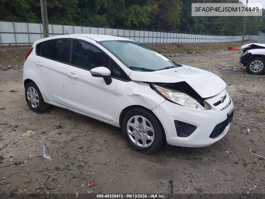 2013 Ford Fiesta Se VIN: 3FADP4EJ5DM174449 Lot: 40338413