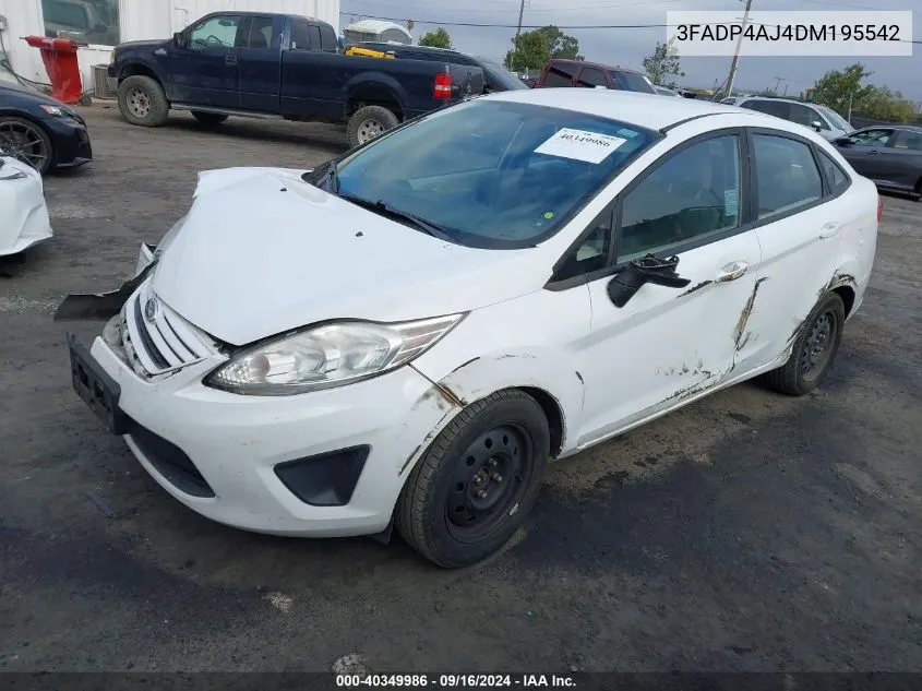 3FADP4AJ4DM195542 2013 Ford Fiesta S