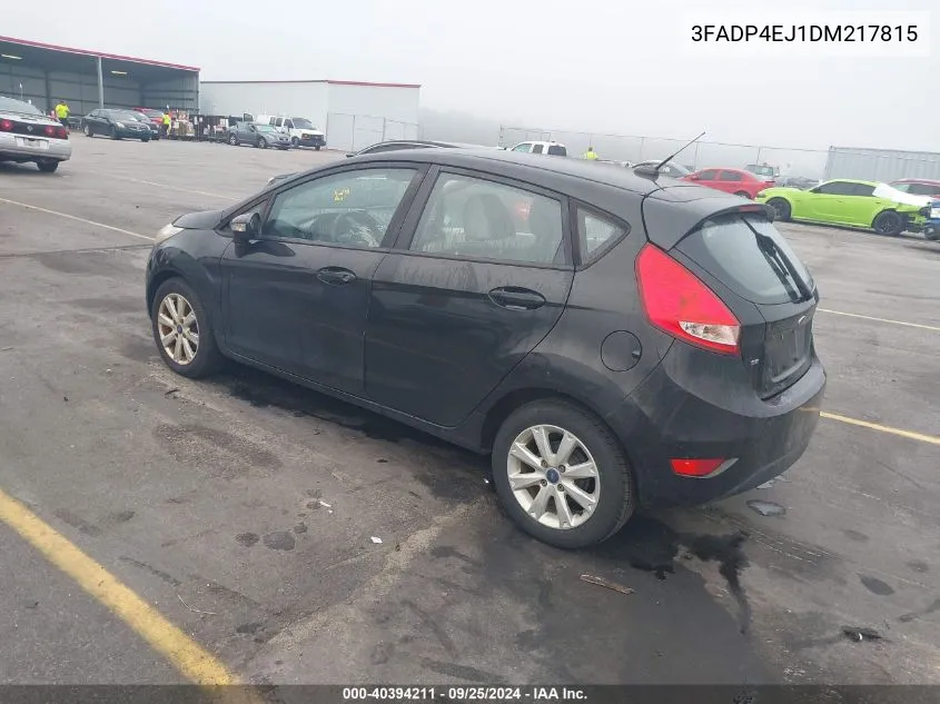 3FADP4EJ1DM217815 2013 Ford Fiesta Se