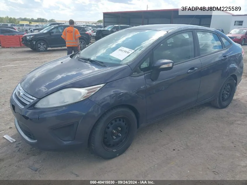 2013 Ford Fiesta Se VIN: 3FADP4BJ8DM225589 Lot: 40415030