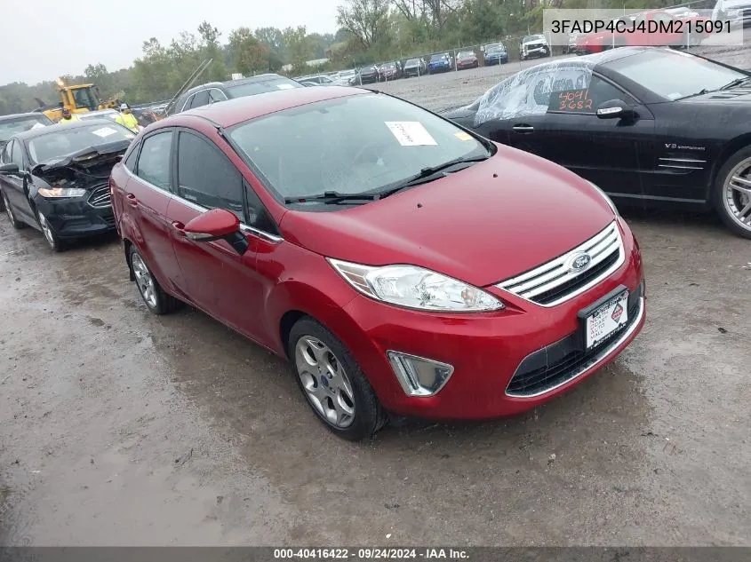 3FADP4CJ4DM215091 2013 Ford Fiesta Titanium