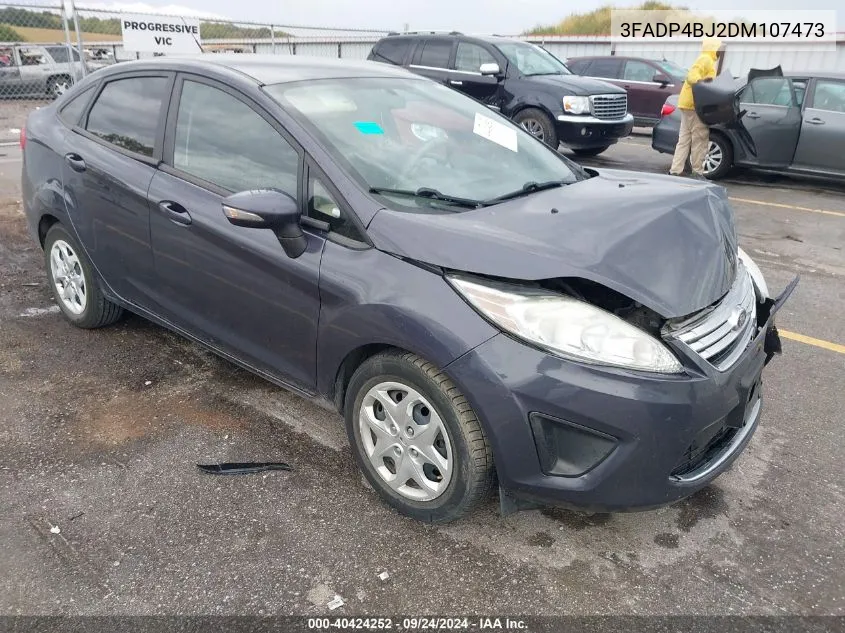 2013 Ford Fiesta Se VIN: 3FADP4BJ2DM107473 Lot: 40424252