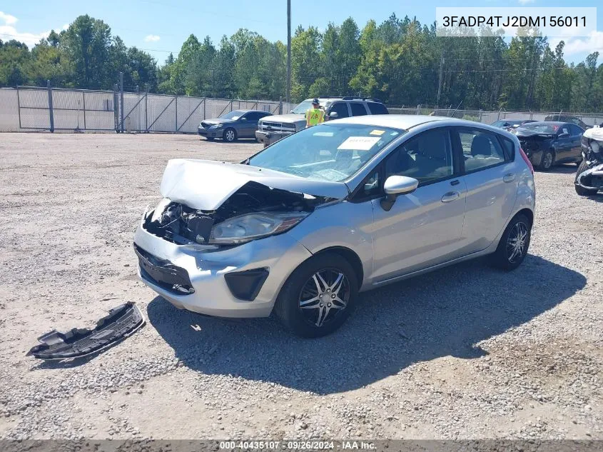 2013 Ford Fiesta S VIN: 3FADP4TJ2DM156011 Lot: 40435107