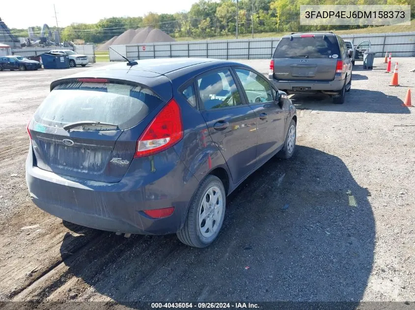 2013 Ford Fiesta Se VIN: 3FADP4EJ6DM158373 Lot: 40436054