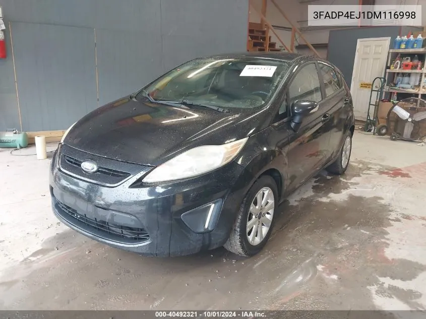 3FADP4EJ1DM116998 2013 Ford Fiesta Se