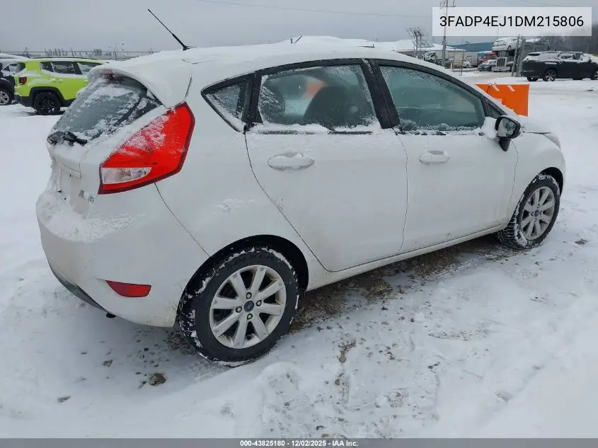 3FADP4EJ1DM215806 2013 Ford Fiesta Se