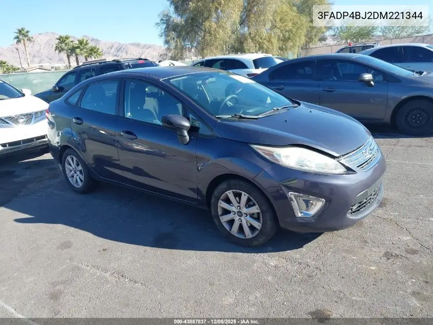 3FADP4BJ2DM221344 2013 Ford Fiesta Se