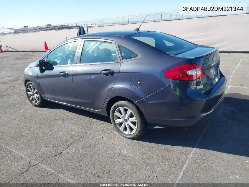 3FADP4BJ2DM221344 2013 Ford Fiesta Se