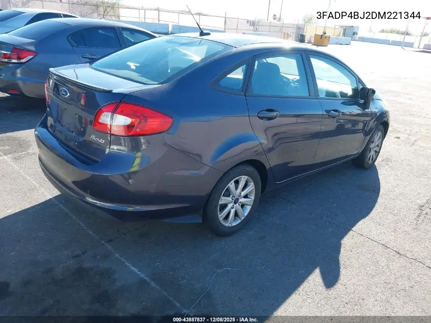 3FADP4BJ2DM221344 2013 Ford Fiesta Se