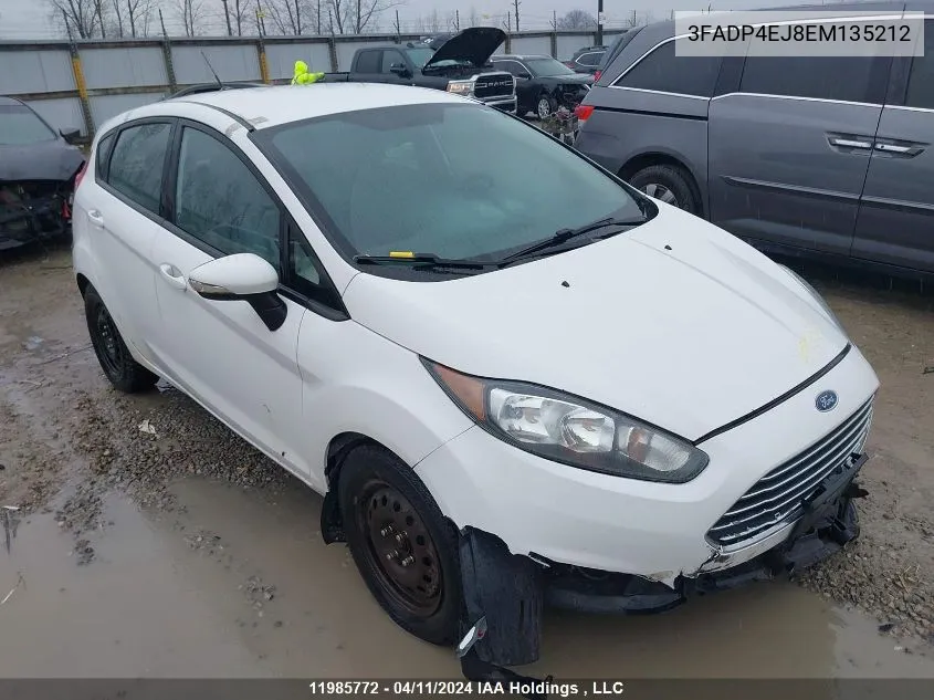 3FADP4EJ8EM135212 2014 Ford Fiesta