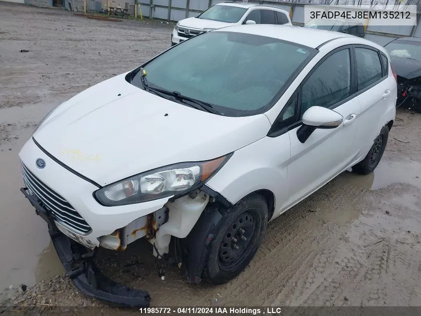 3FADP4EJ8EM135212 2014 Ford Fiesta