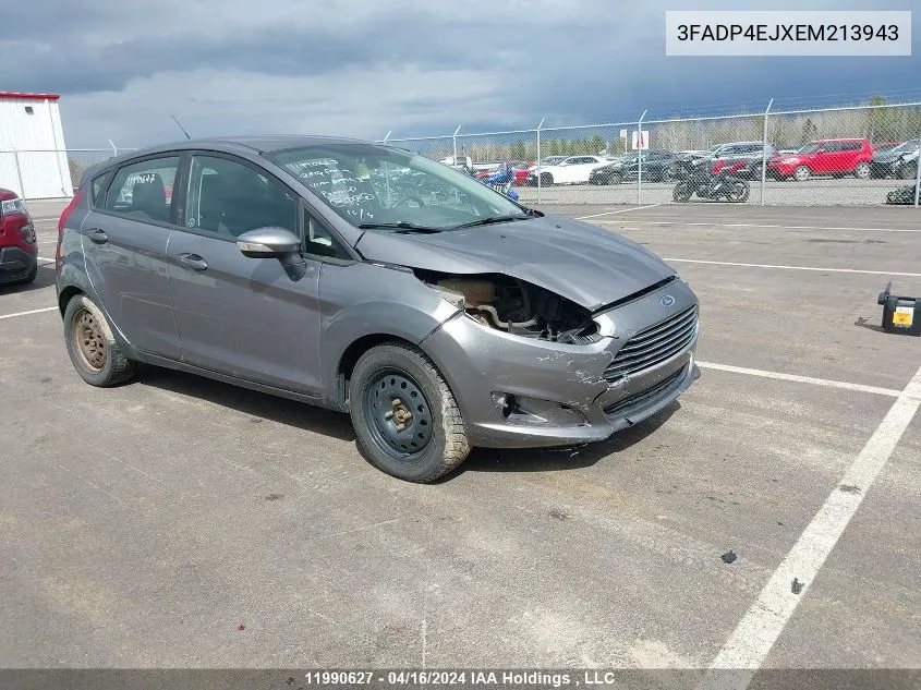 3FADP4EJXEM213943 2014 Ford Fiesta Se