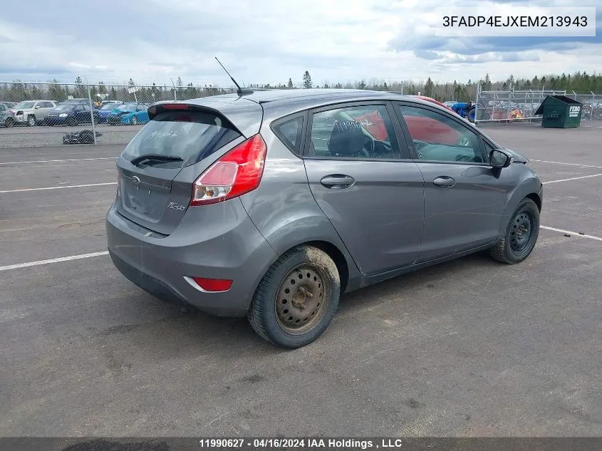 3FADP4EJXEM213943 2014 Ford Fiesta Se