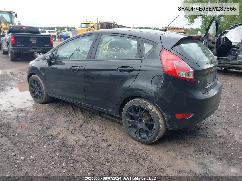 3FADP4EJ3EM237856 2014 Ford Fiesta Se