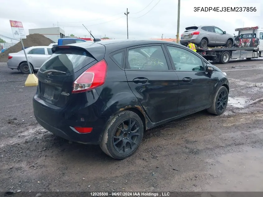 3FADP4EJ3EM237856 2014 Ford Fiesta Se