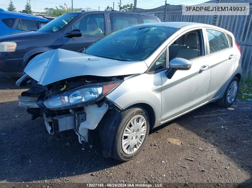 2014 Ford Fiesta Se VIN: 3FADP4EJ1EM149937 Lot: 12027155