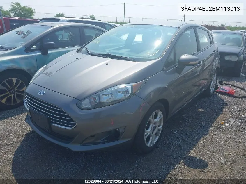 3FADP4EJ2EM113013 2014 Ford Fiesta