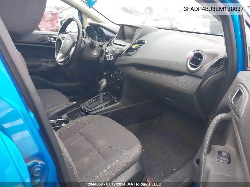 3FADP4BJ3EM138037 2014 Ford Fiesta Se