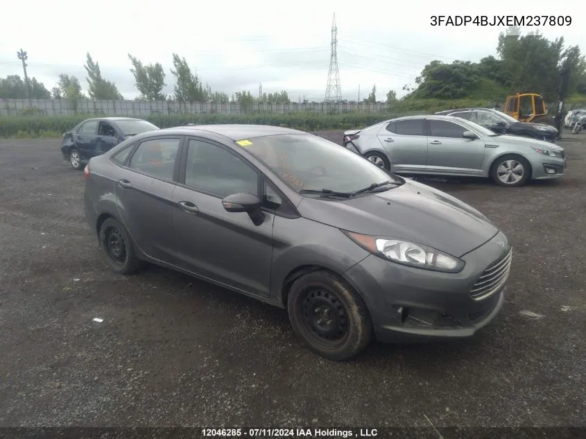 3FADP4BJXEM237809 2014 Ford Fiesta