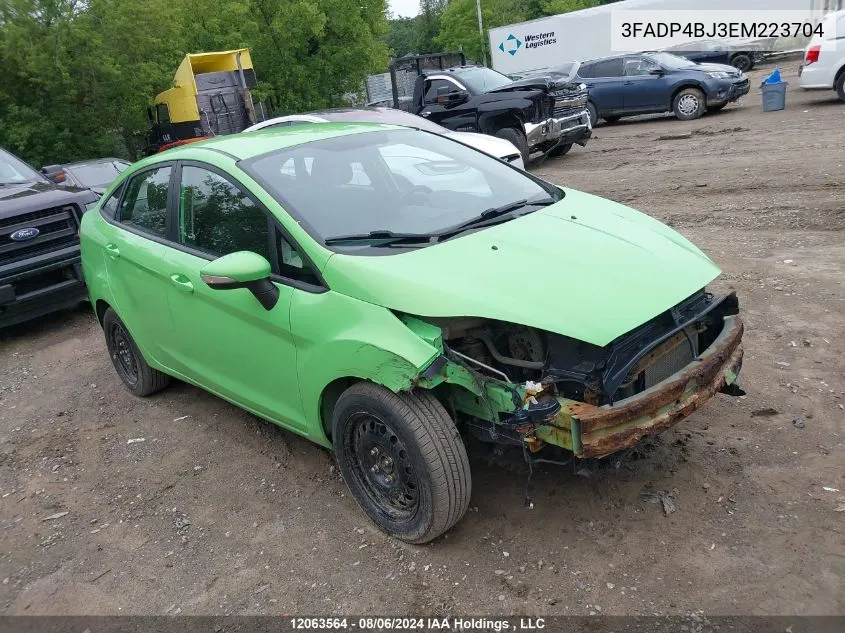 3FADP4BJ3EM223704 2014 Ford Fiesta Se