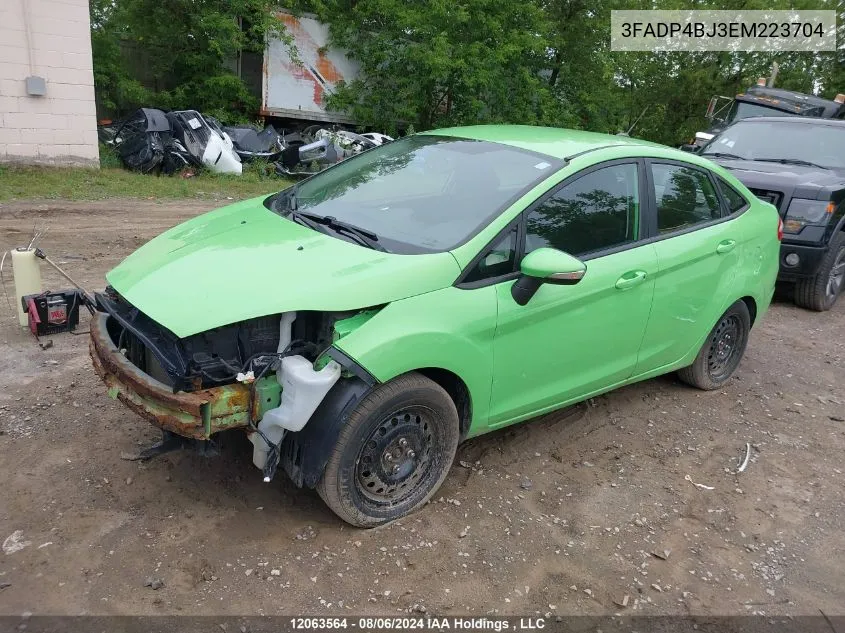 3FADP4BJ3EM223704 2014 Ford Fiesta Se