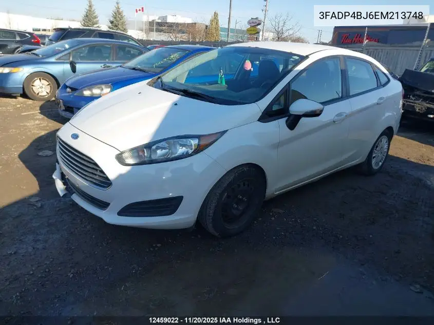3FADP4BJ6EM213748 2014 Ford Fiesta Se