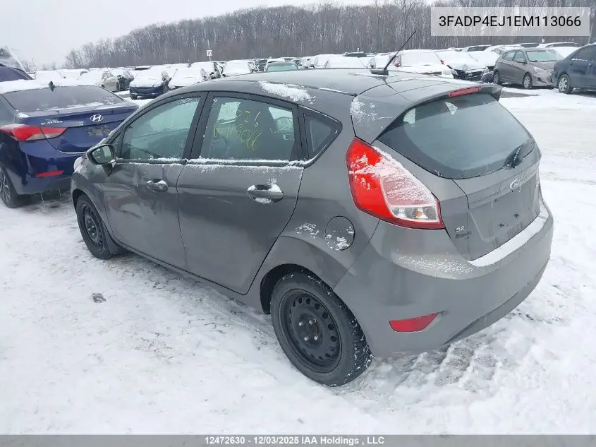 3FADP4EJ1EM113066 2014 Ford Fiesta
