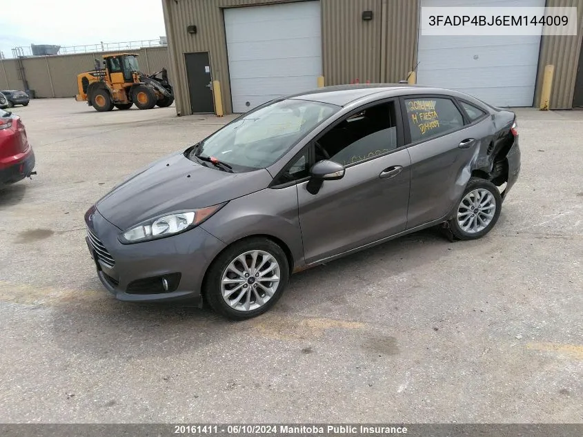 3FADP4BJ6EM144009 2014 Ford Fiesta Se