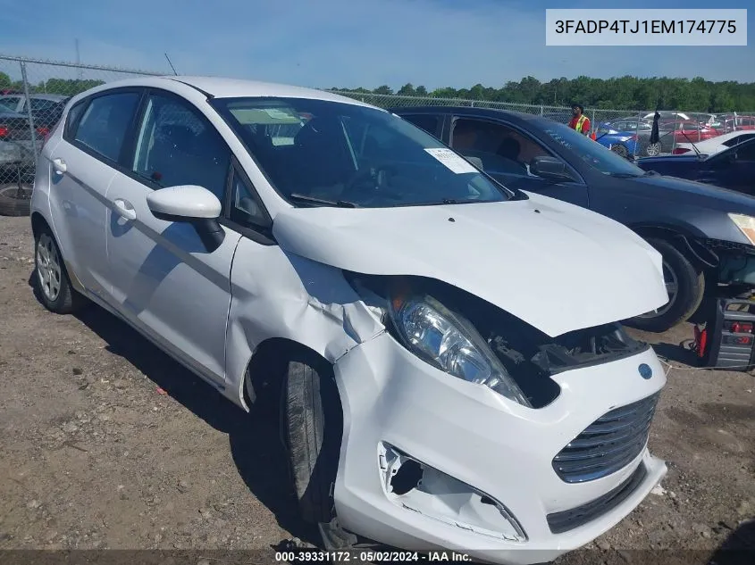 3FADP4TJ1EM174775 2014 Ford Fiesta S