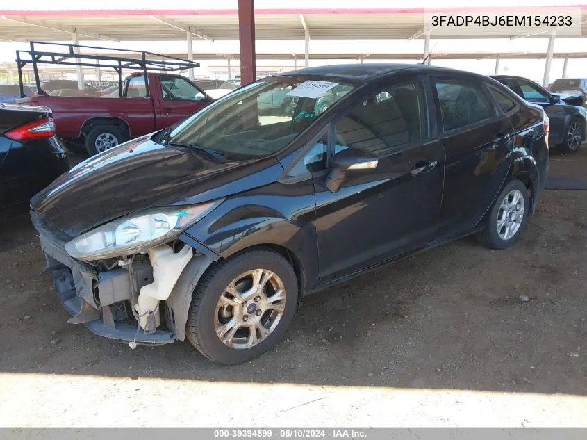 3FADP4BJ6EM154233 2014 Ford Fiesta Se