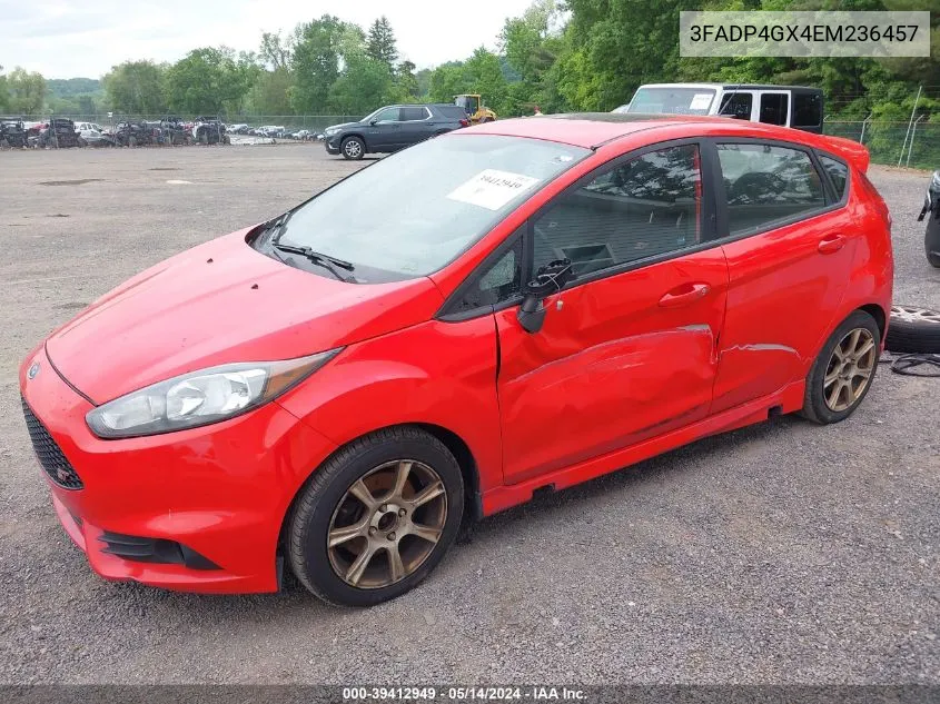 3FADP4GX4EM236457 2014 Ford Fiesta St