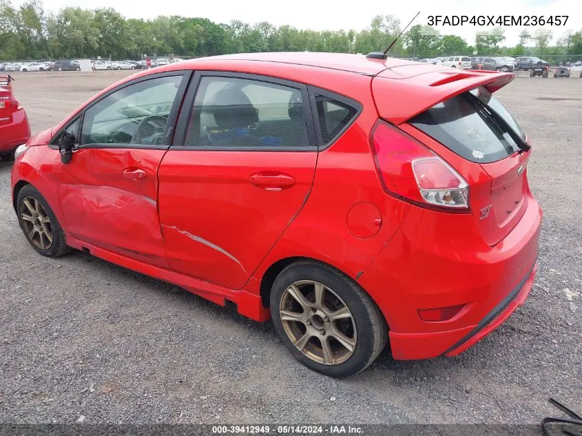 3FADP4GX4EM236457 2014 Ford Fiesta St