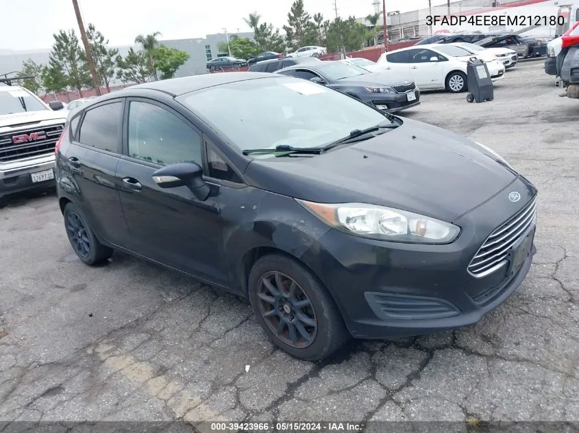 2014 Ford Fiesta Se VIN: 3FADP4EE8EM212180 Lot: 39423966