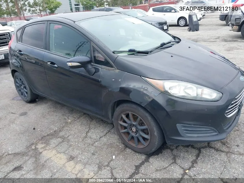 2014 Ford Fiesta Se VIN: 3FADP4EE8EM212180 Lot: 39423966