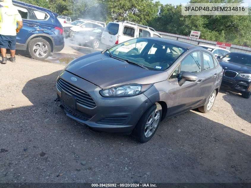 3FADP4BJ3EM234816 2014 Ford Fiesta Se