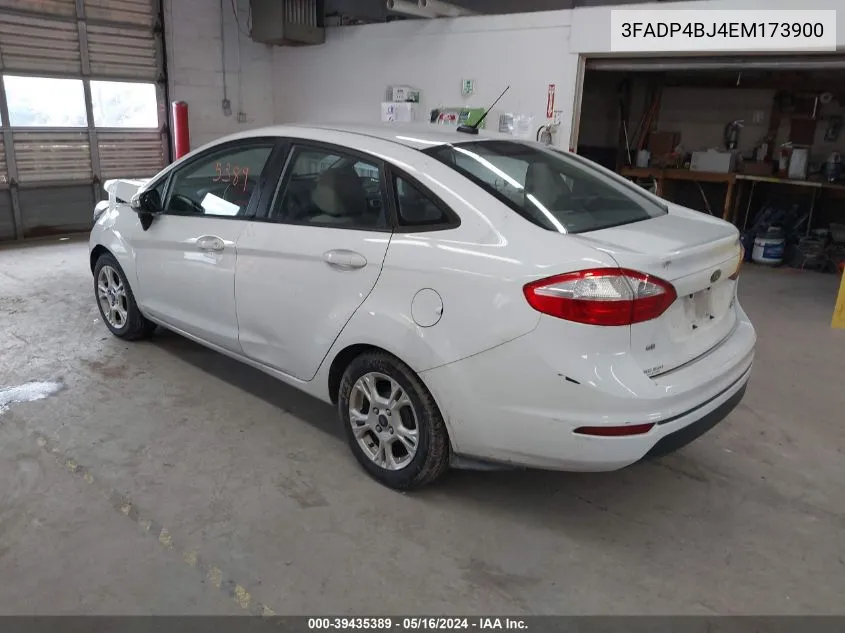 2014 Ford Fiesta Se VIN: 3FADP4BJ4EM173900 Lot: 39435389