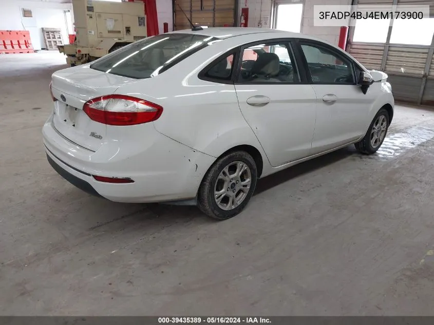 2014 Ford Fiesta Se VIN: 3FADP4BJ4EM173900 Lot: 39435389