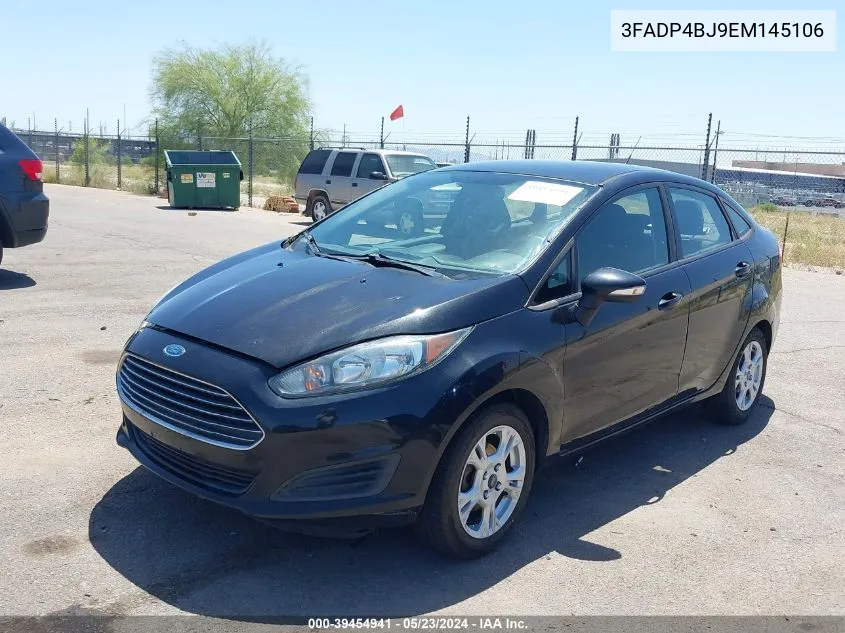 3FADP4BJ9EM145106 2014 Ford Fiesta Se