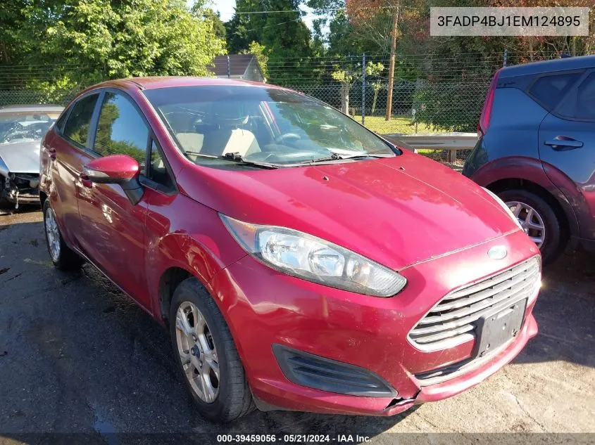 3FADP4BJ1EM124895 2014 Ford Fiesta Se