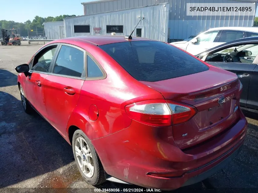 3FADP4BJ1EM124895 2014 Ford Fiesta Se