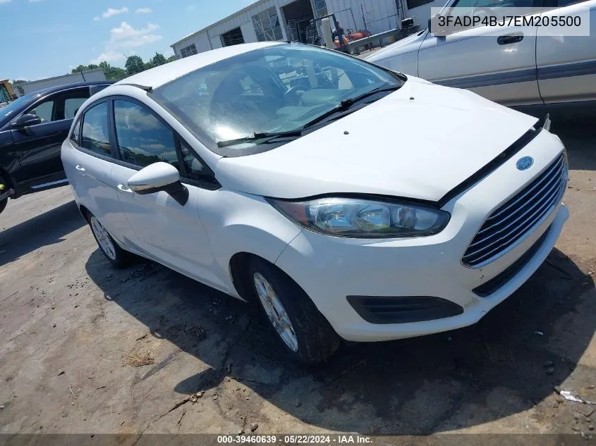 2014 Ford Fiesta Se VIN: 3FADP4BJ7EM205500 Lot: 39460639