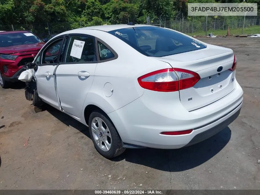 3FADP4BJ7EM205500 2014 Ford Fiesta Se