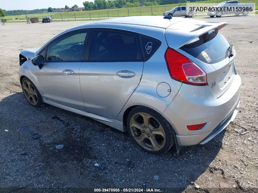 3FADP4GXXEM153986 2014 Ford Fiesta St